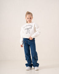 La Vie En Rose - Bow Graphic Sweatshirt