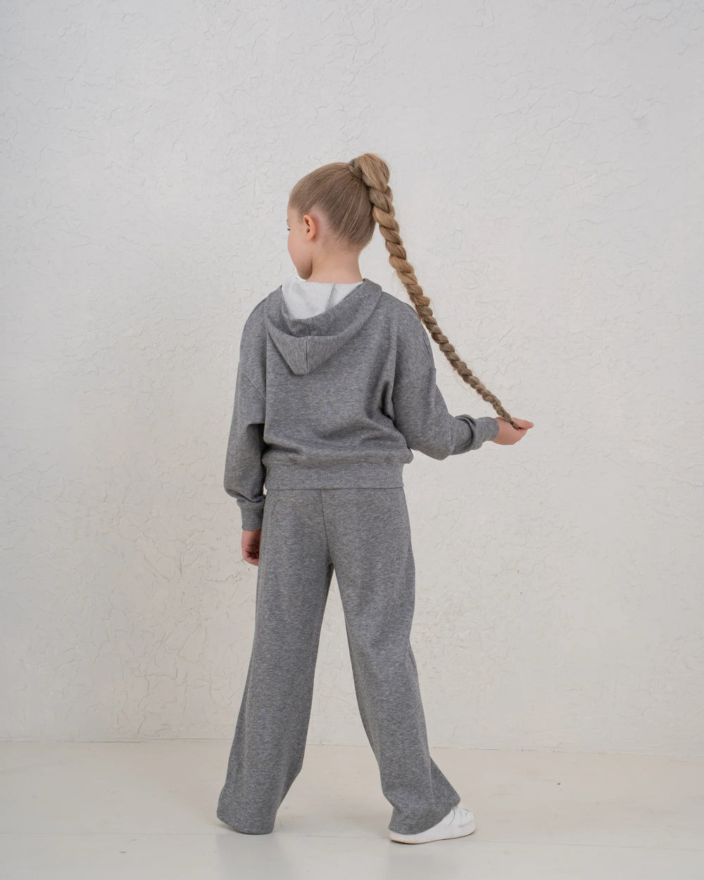 Soft Ribbed Hooded Top - Venti