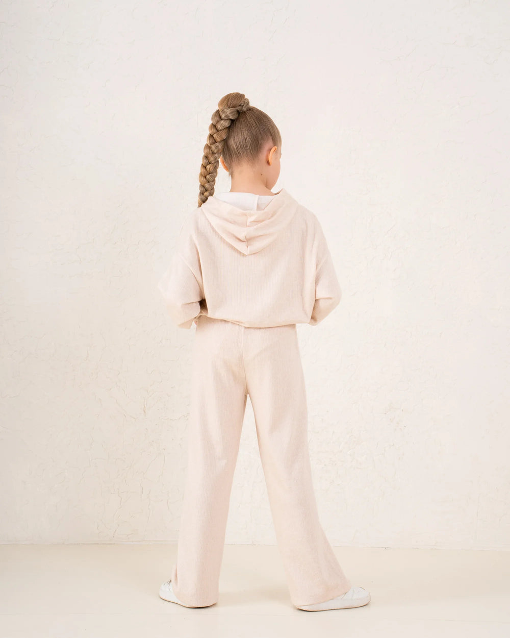 Soft Ribbed Hooded Top - Venti