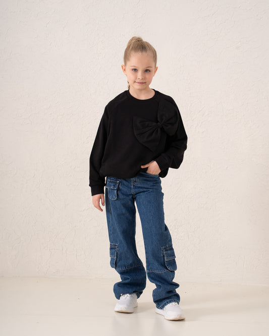 Statement Bow Sweatshirt