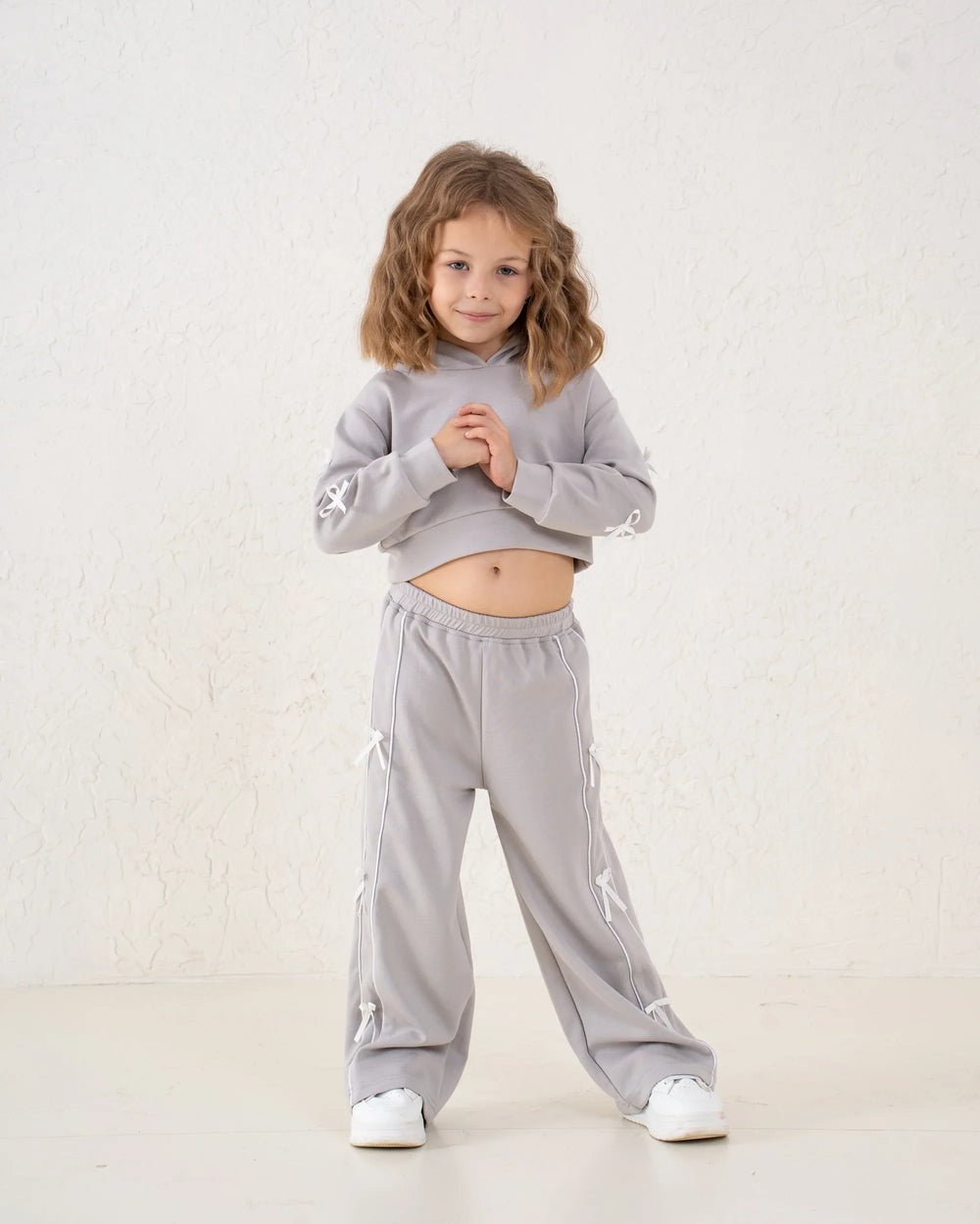 Bow Detail Wide-Leg Pants - Venti