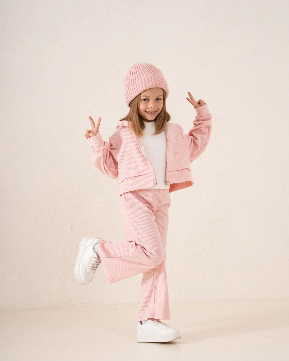 Corduroy Wide-Leg Pants - Venti