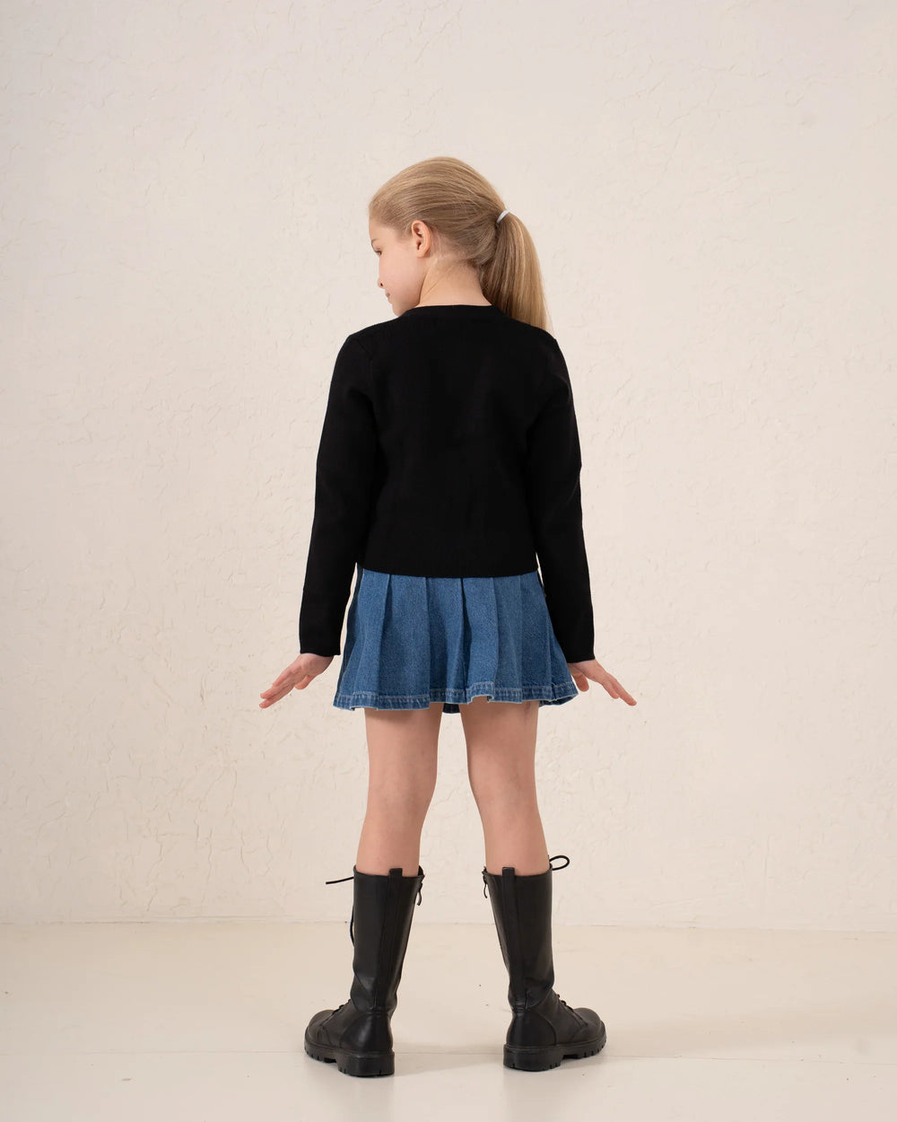 Bow Detail Knit Cardigan - Venti