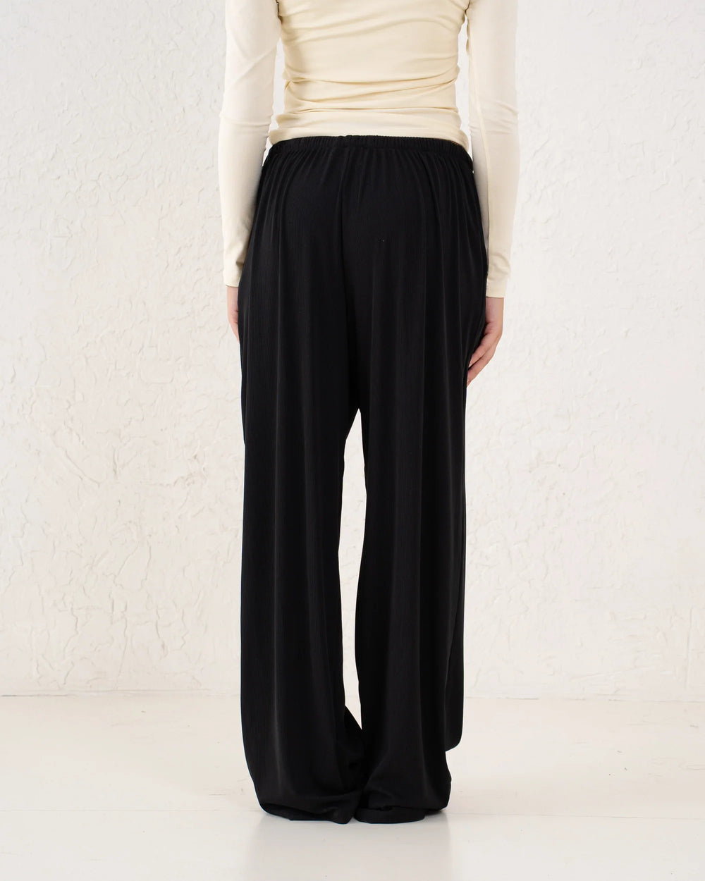 Ribbed Oversized Loose Pants - Venti