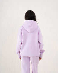 Lilac Graphic Hoodie