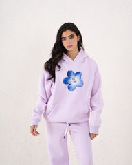 Lilac Graphic Hoodie
