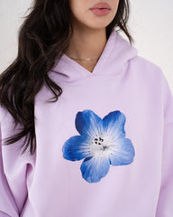 Lilac Graphic Hoodie