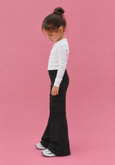 Girl yoga pants with pockets