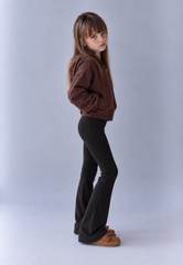 Girl flared leggings