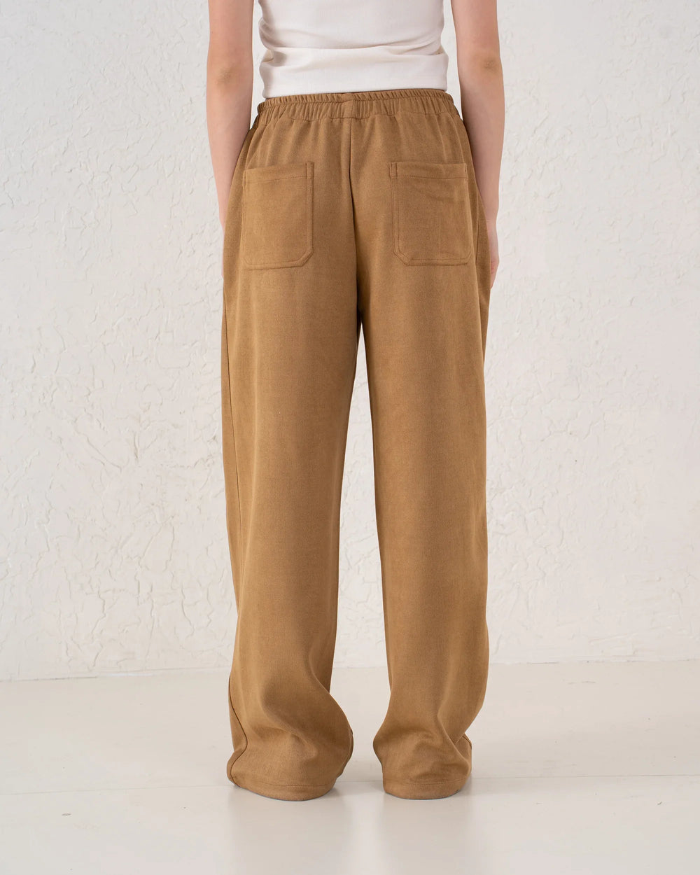 Suede Wide Leg Pants - Venti