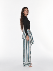 Women striped pants