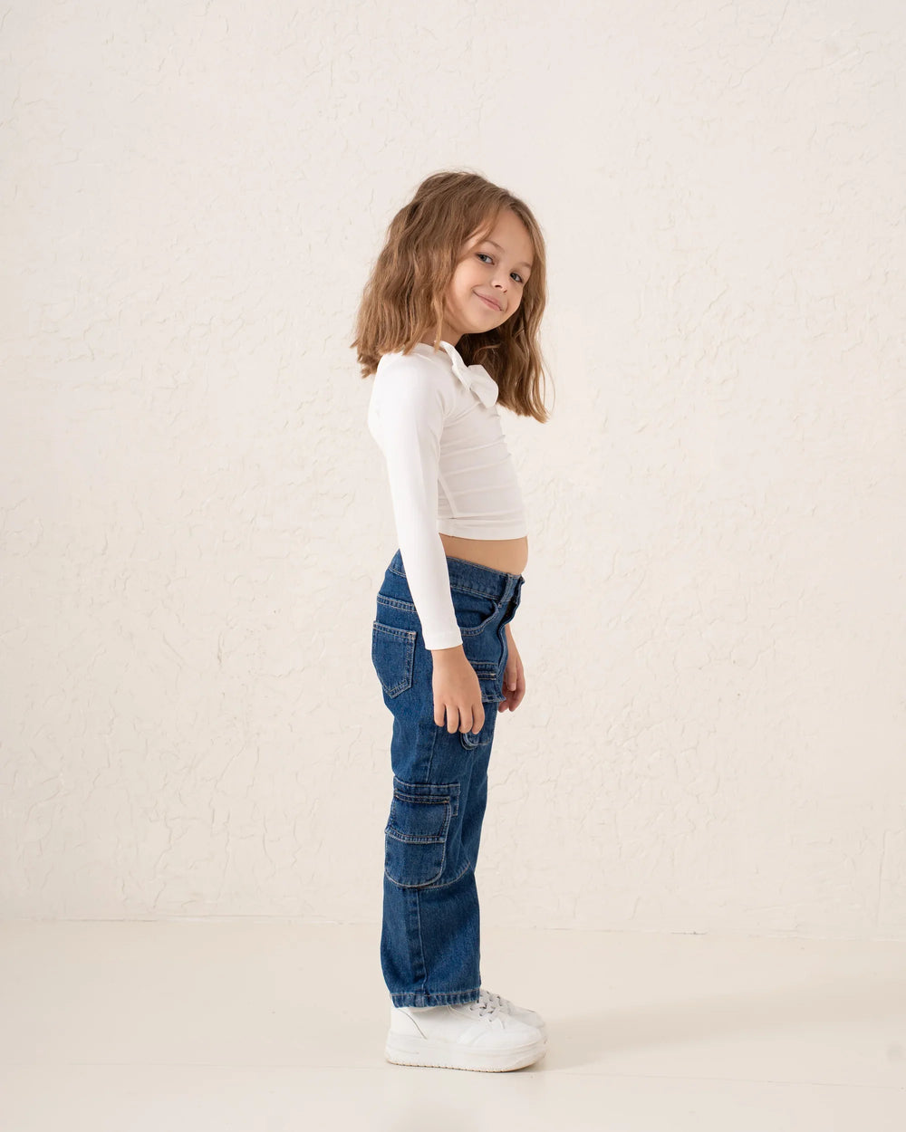 One Shoulder Bow Detail Top - Venti