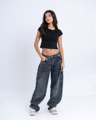 Relaxed Fit Denim Pants