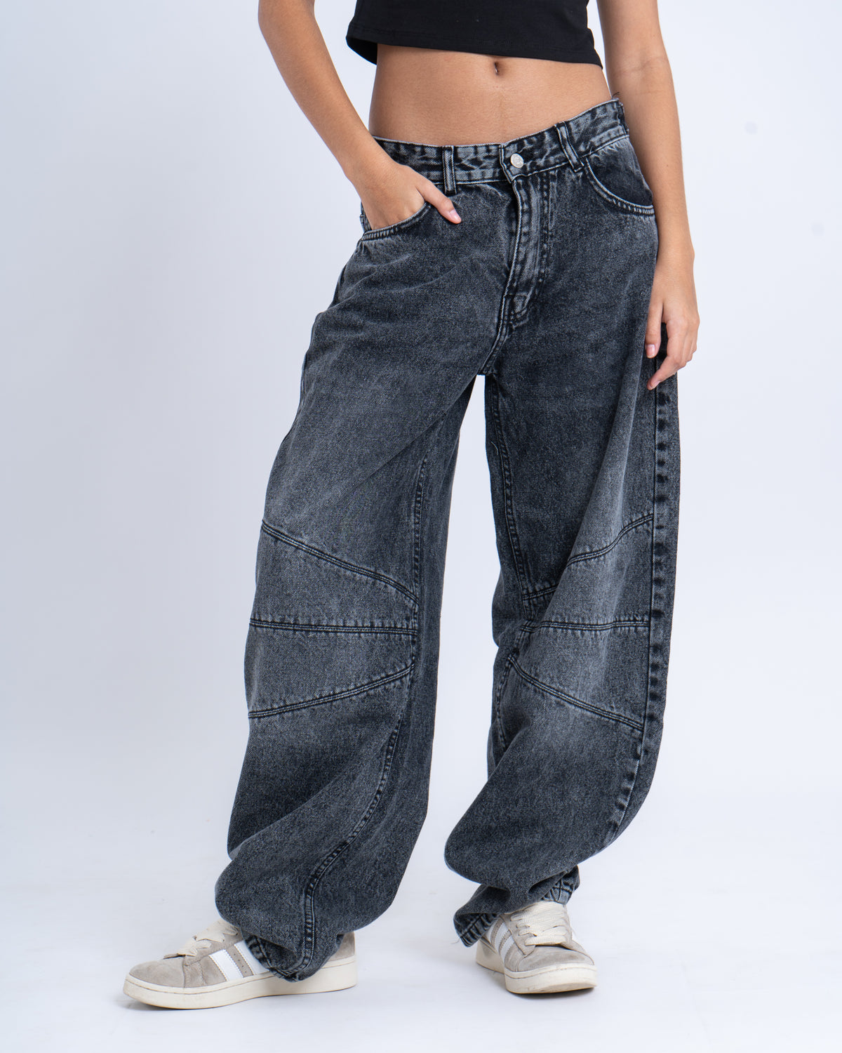 Relaxed Fit Denim Pants