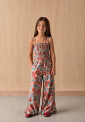 Girl pants with folded leg