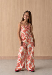 Girl pants with folded leg