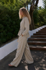 Women soft flowy pants