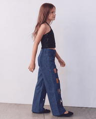 Girls' "Night Spark" Beaded Halter Top