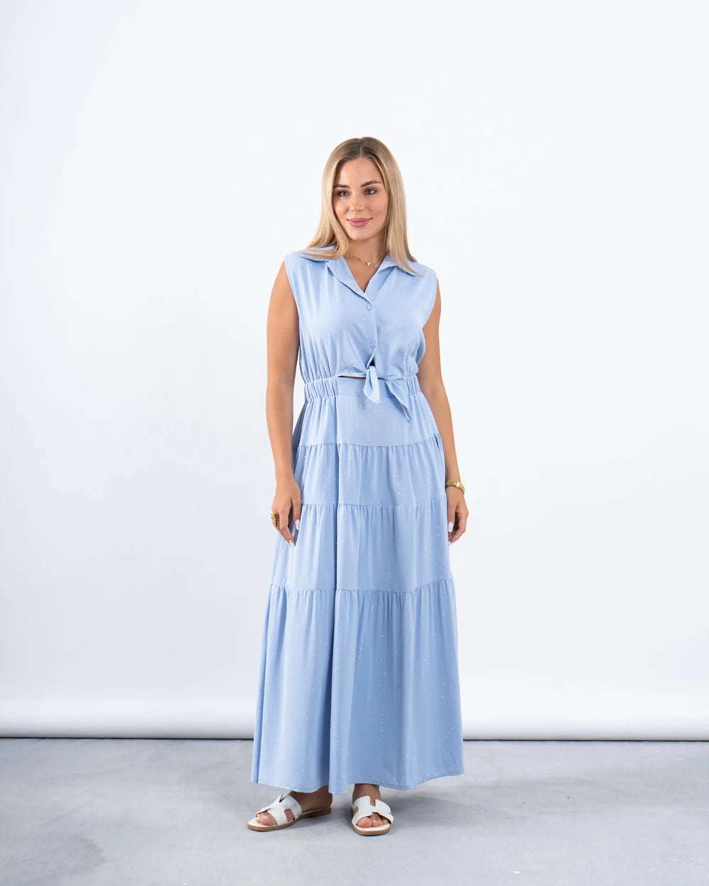 Sparkling Embellished Dress - Venti