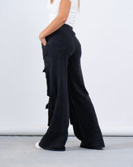 Oversized Cargo Pocket Sweatpants
