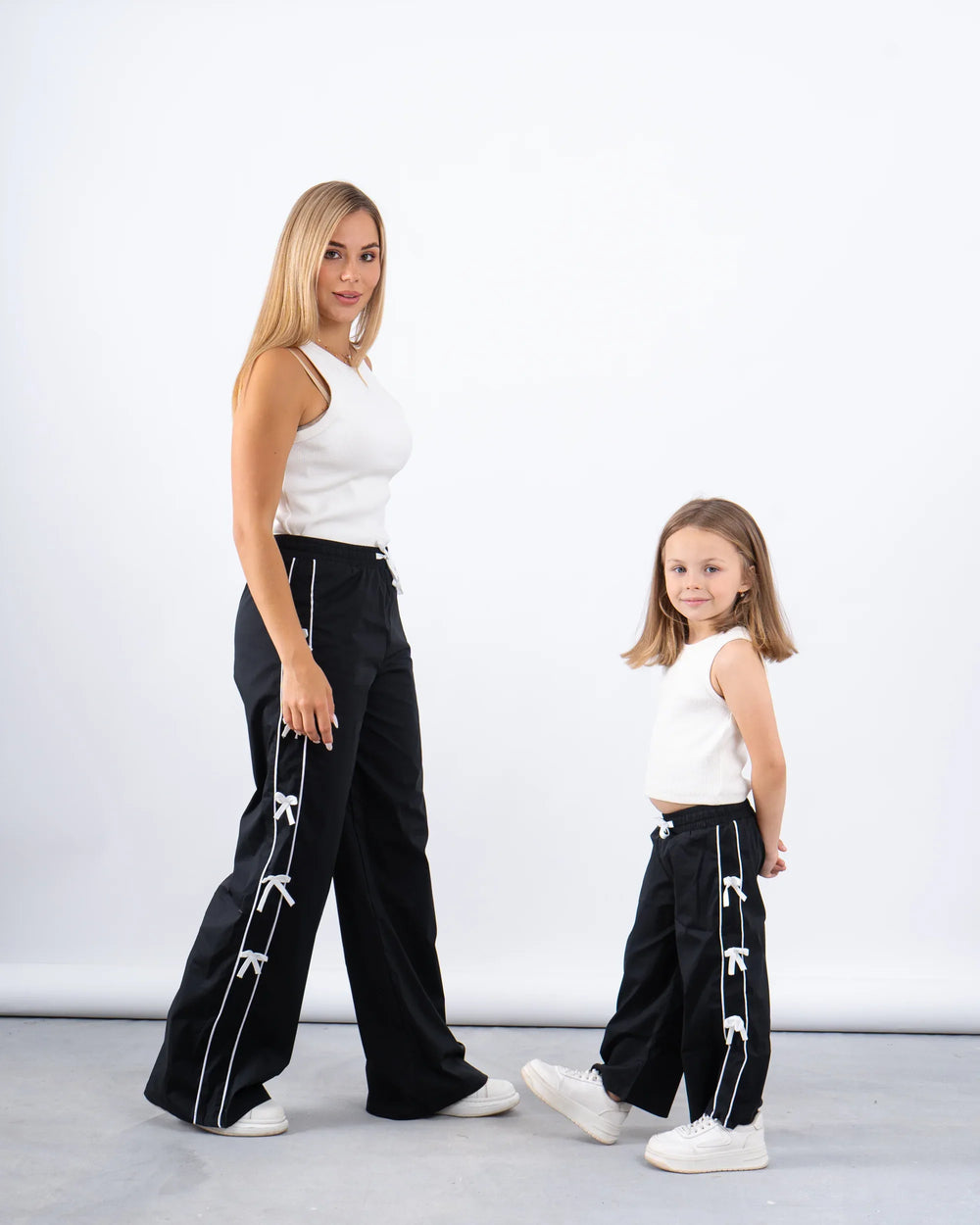 Bow Detail Wide-Leg Pants - Venti
