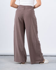 High-Waist Pleated Wide-Leg Pants