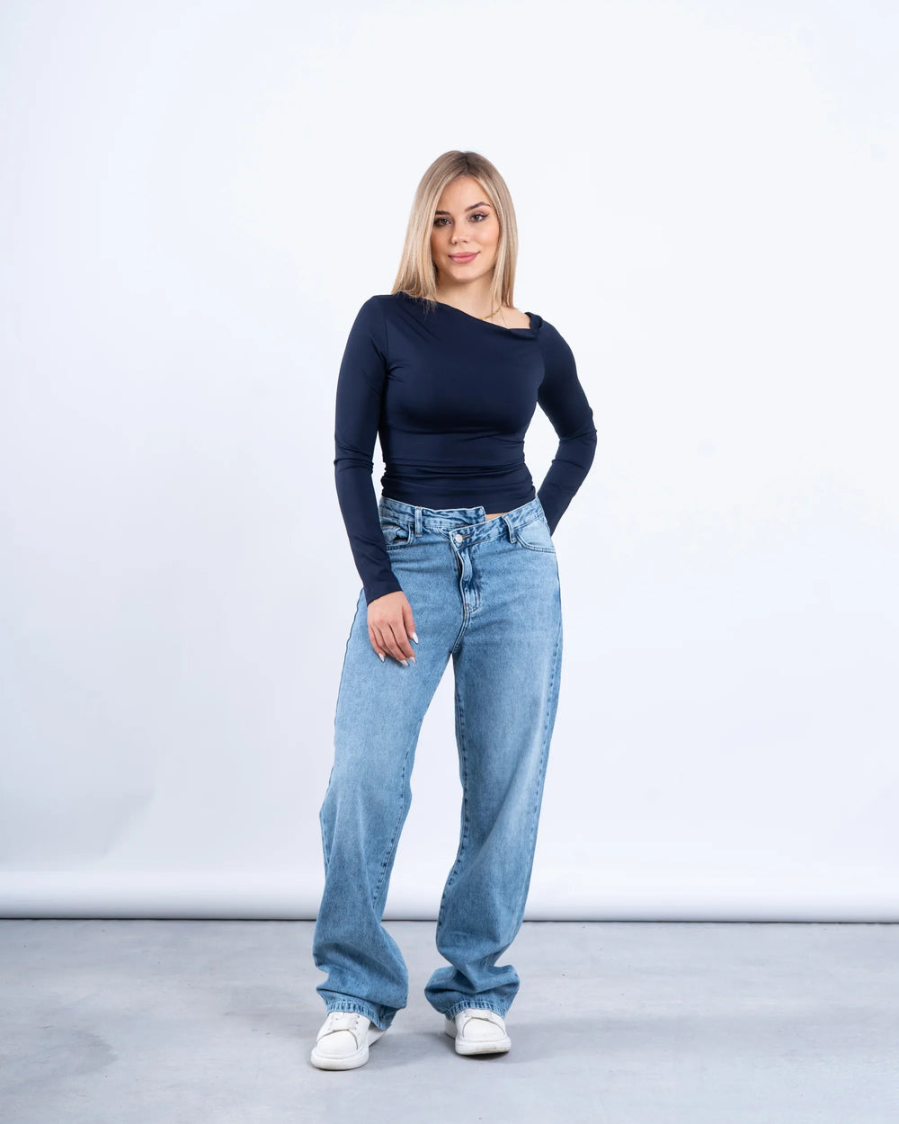 Off-Shoulder Draped Top - Venti