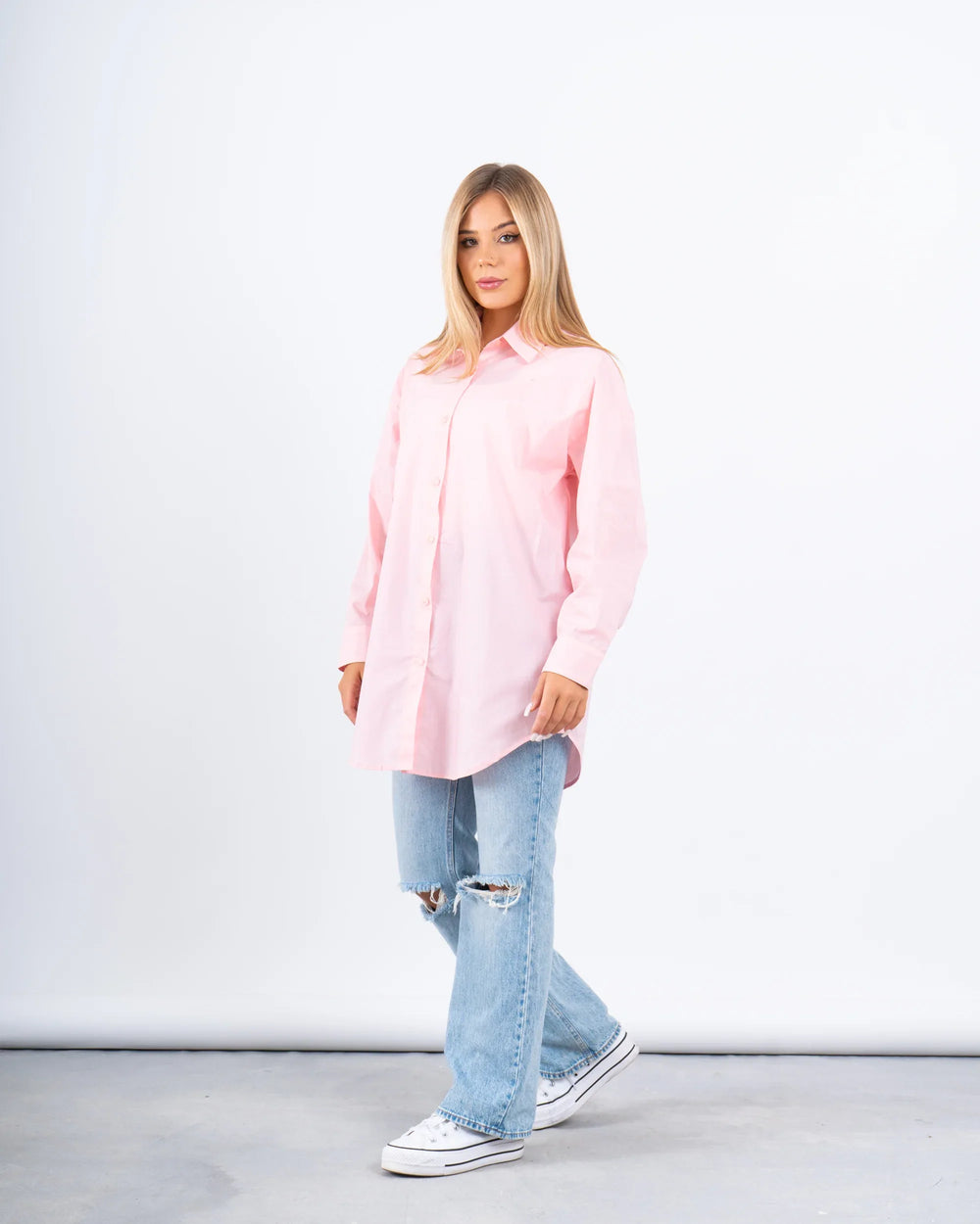 Essential Oversized Poplin Shirt - Venti