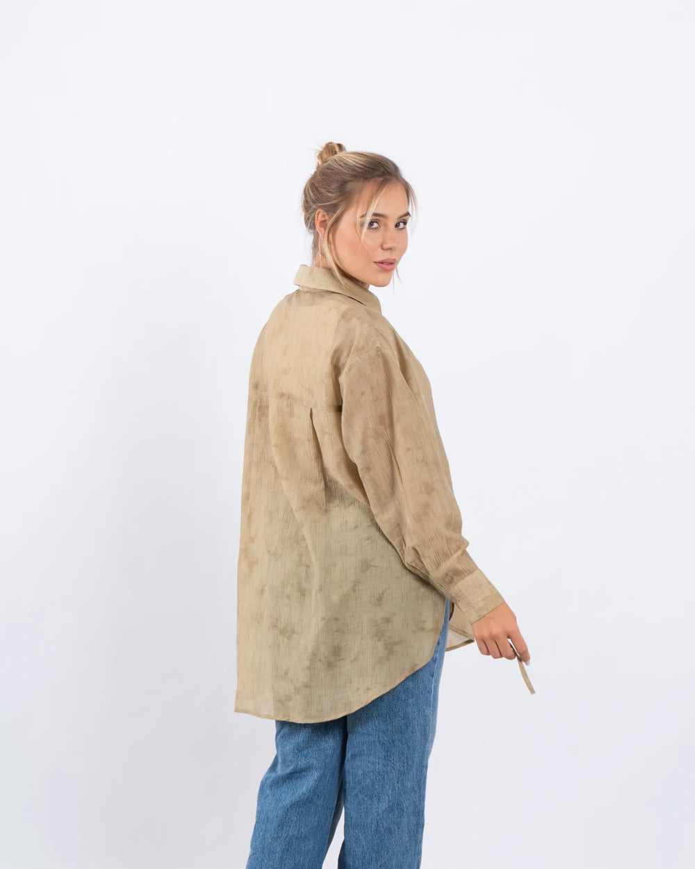 Sheer Oversized Shirt - Venti
