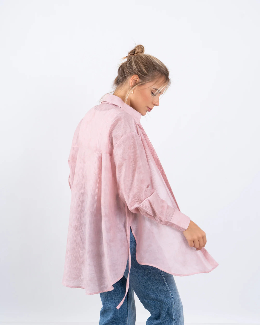 Sheer Oversized Shirt - Venti