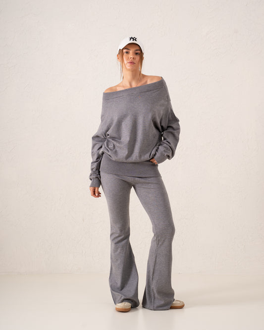 Off Shoulder Knit Top