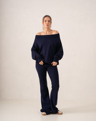 Off Shoulder Knit Top