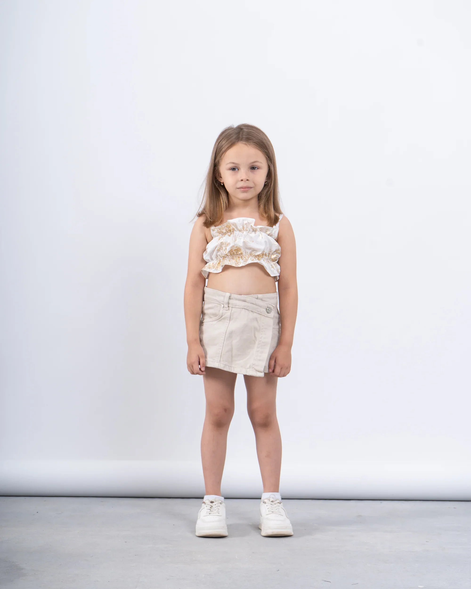 Denim Washed Skort - Venti