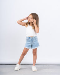 Basic Denim Short