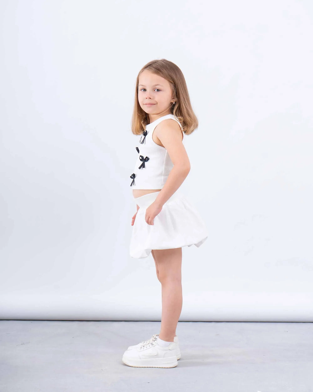 Puff Ball Mini Skirt - Venti