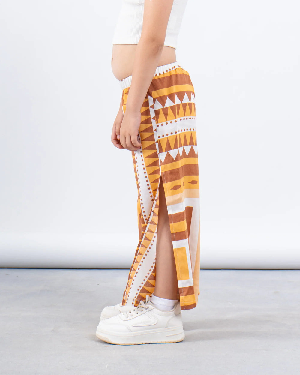 Printed Wide-Leg Pants - Venti