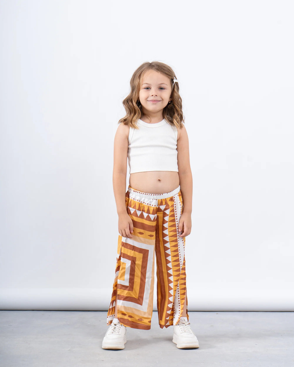 Printed Wide-Leg Pants - Venti