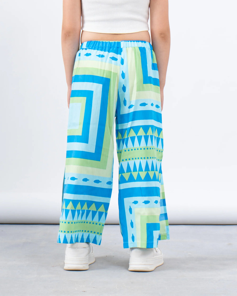 Printed Wide-Leg Pants - Venti