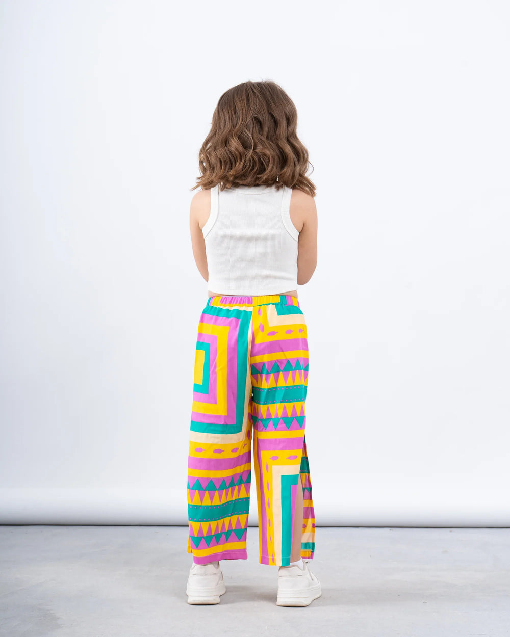Printed Wide-Leg Pants - Venti