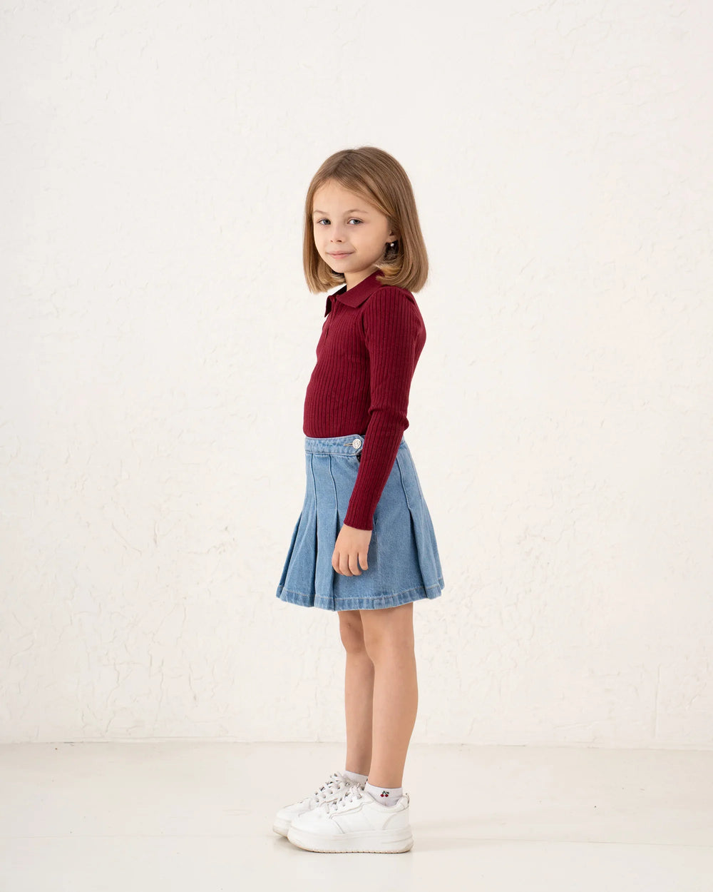 Essential Knit Zip-Up Polo - Venti