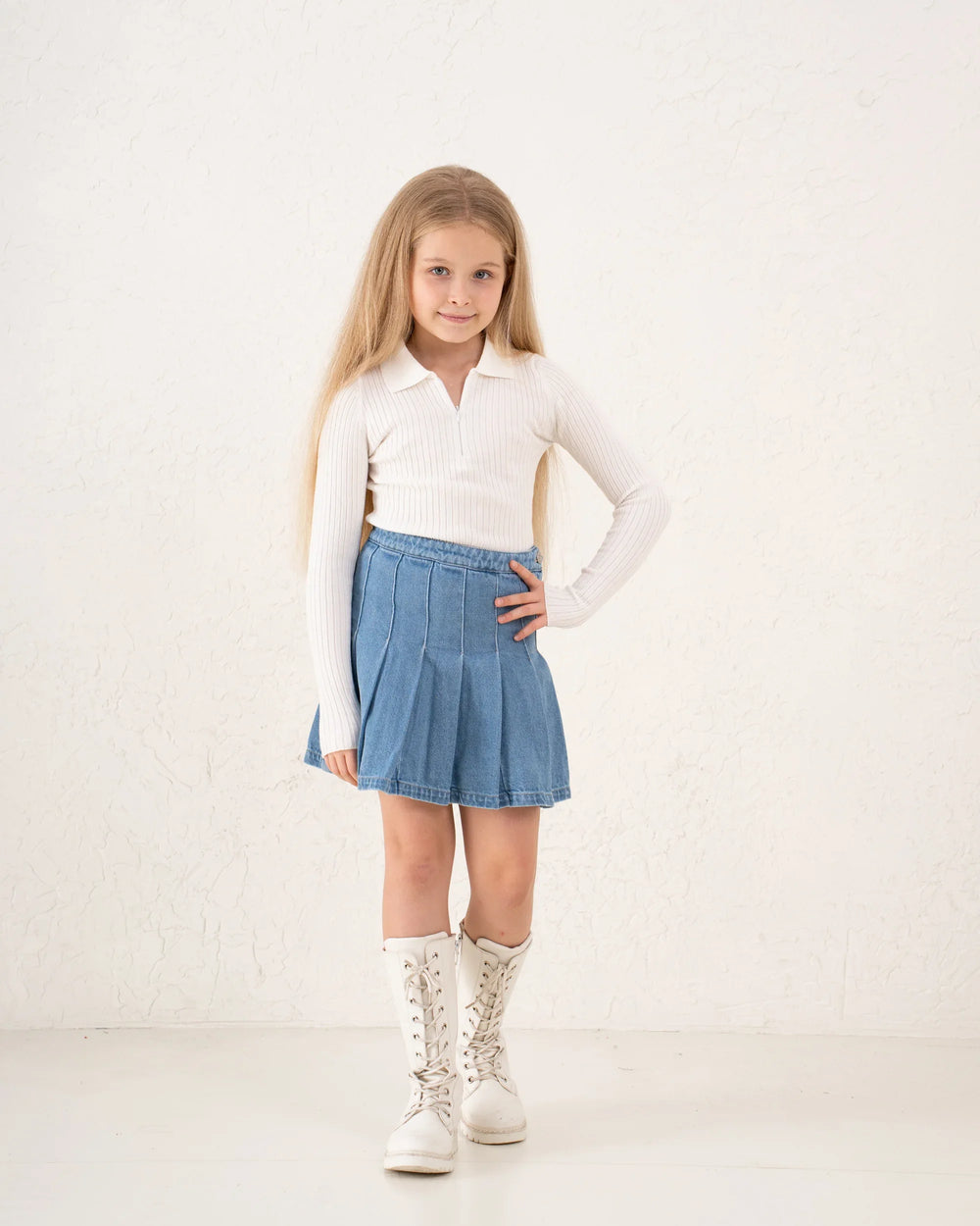 Essential Knit Zip-Up Polo - Venti