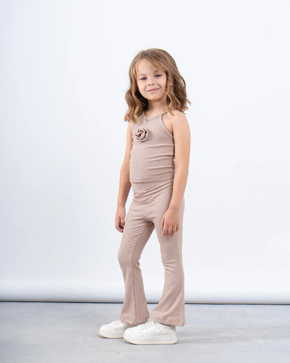 Textured Flared Pants - Venti