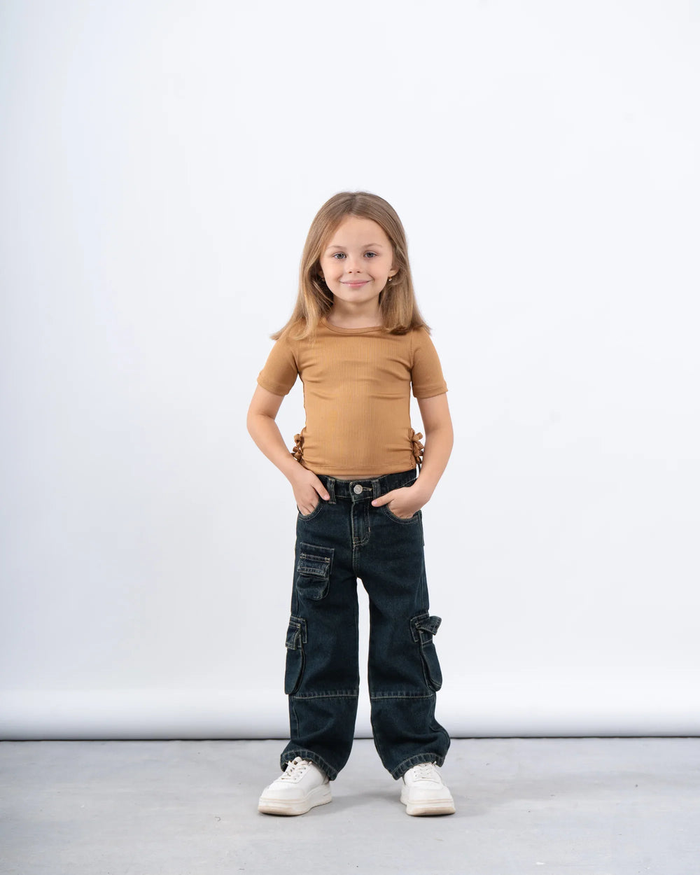 Ribbed Side-Ribbon Top - Venti