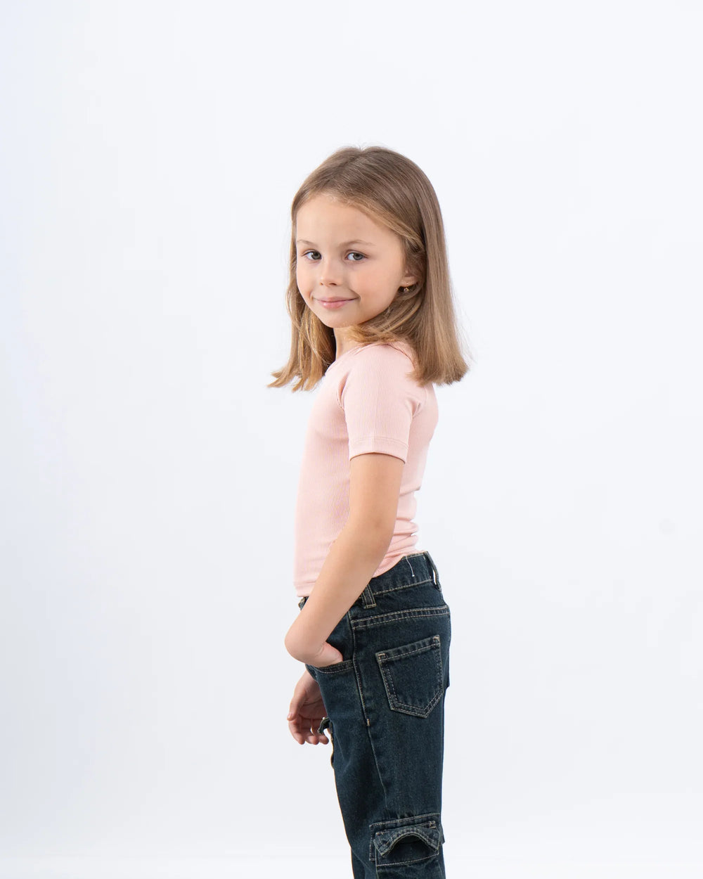 Ribbed Side-Ribbon Top - Venti