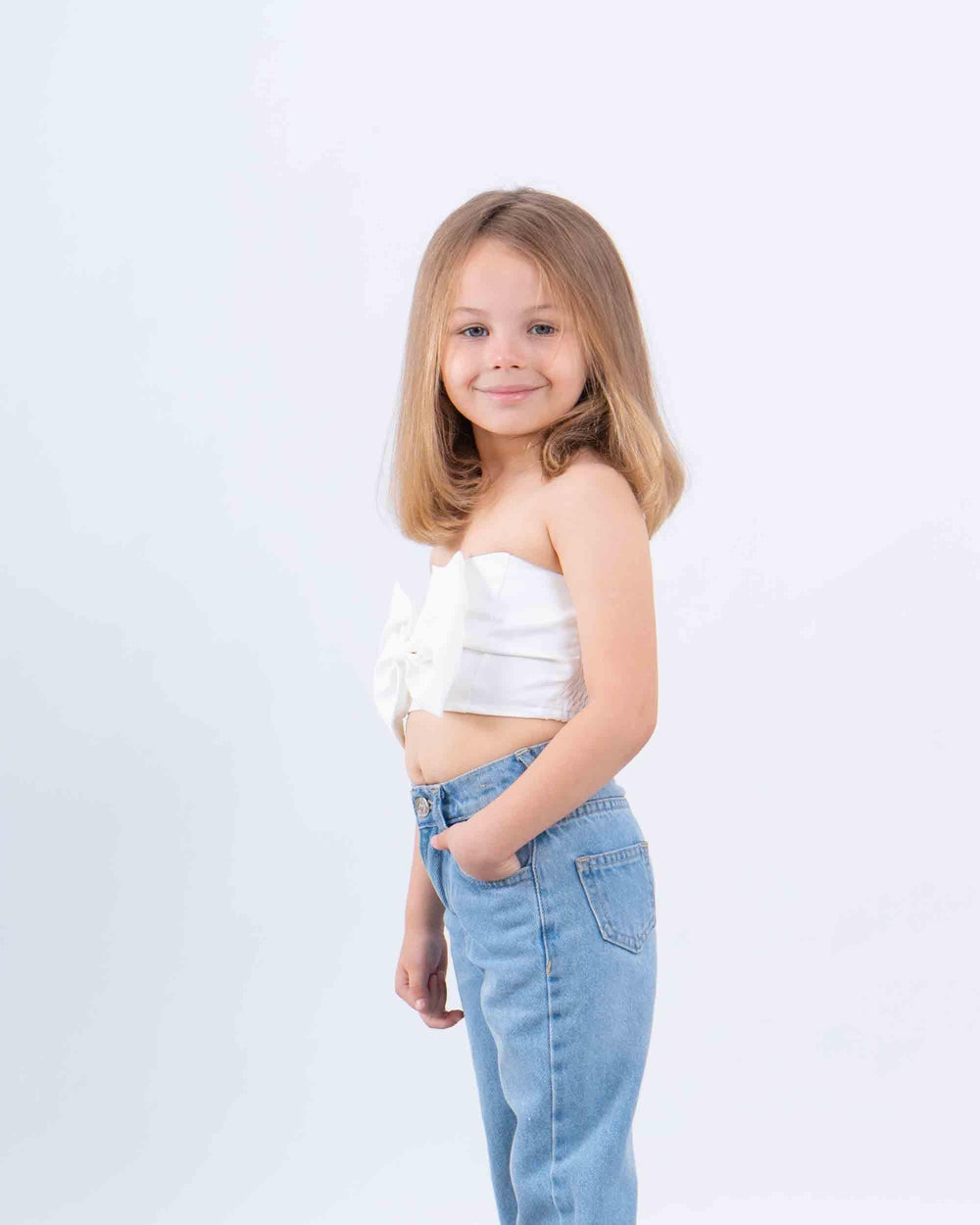 Statement Bow Crop Top - Venti