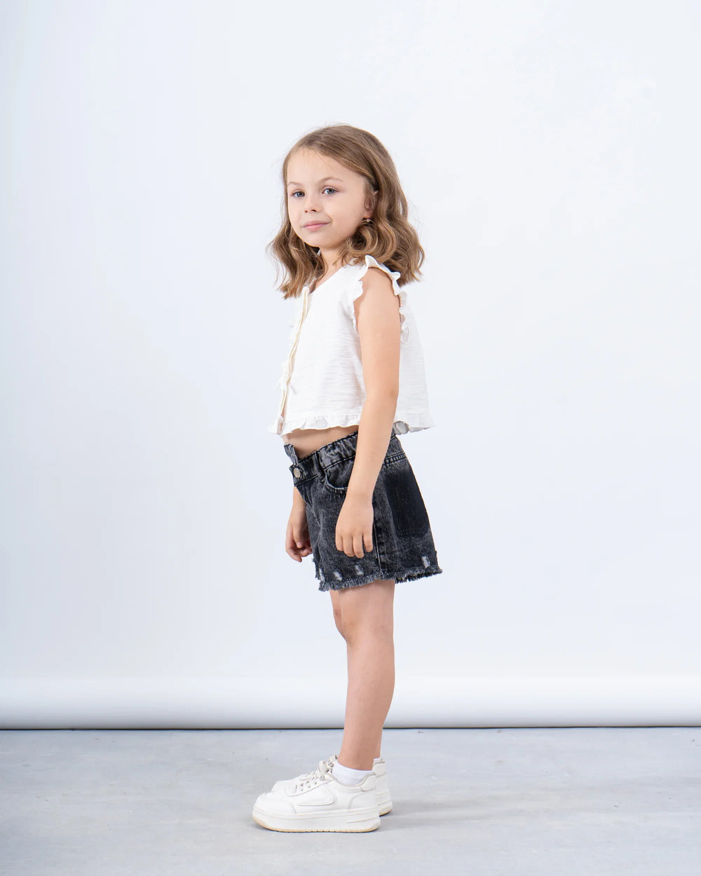 Bow Detail Crop Top - Venti