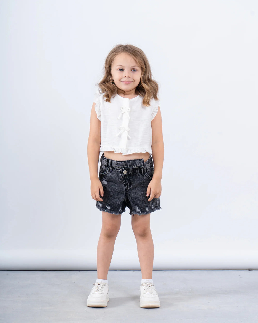 Bow Detail Crop Top - Venti