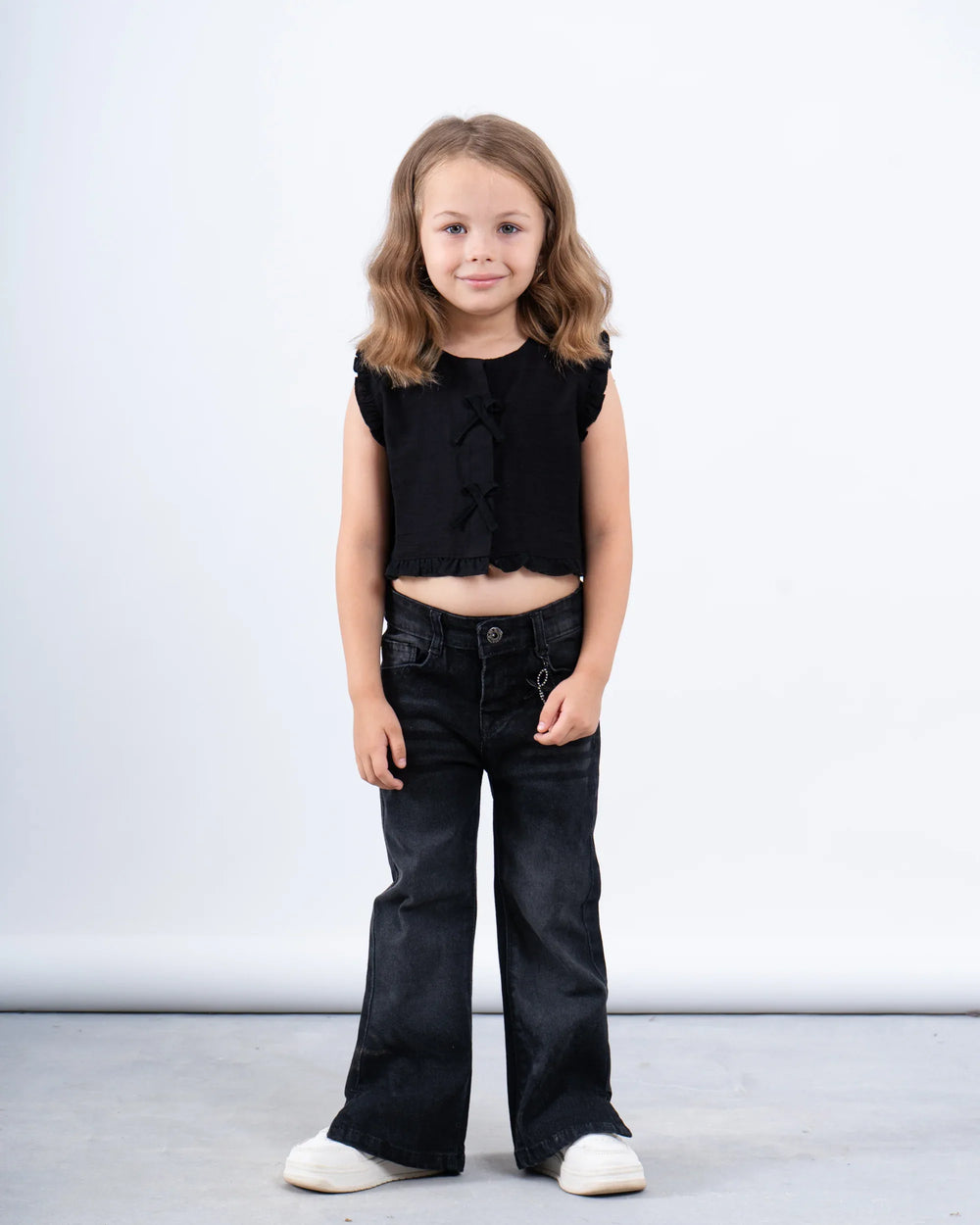 Bow Detail Crop Top - Venti