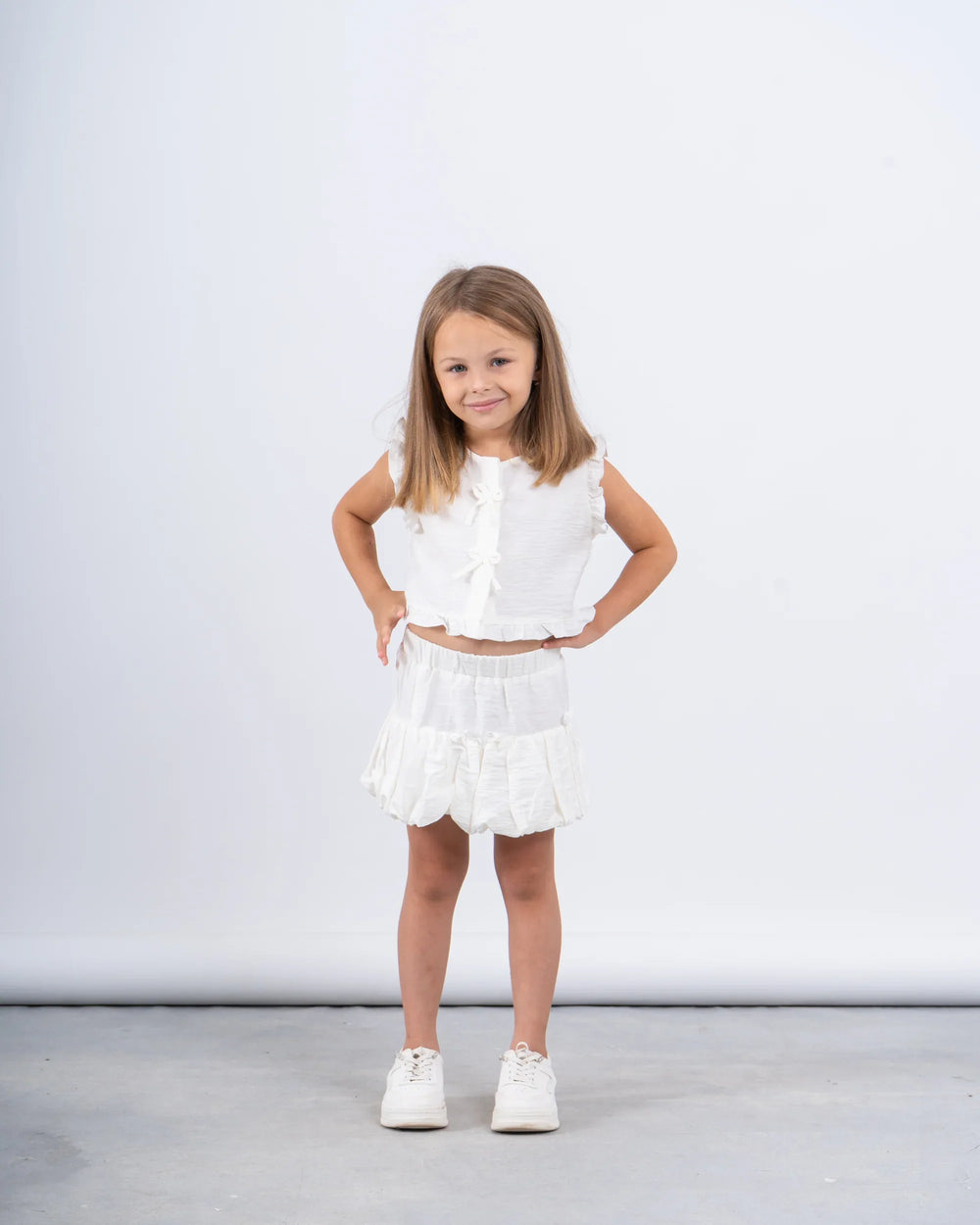 Bow Detail Crop Top - Venti