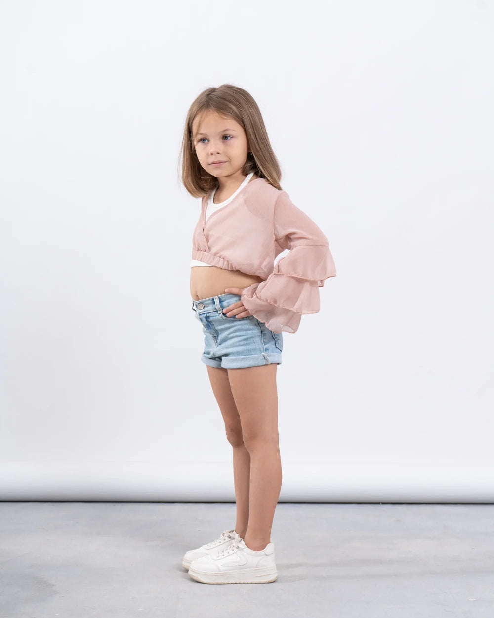 Ruffle Wrap Top - Venti